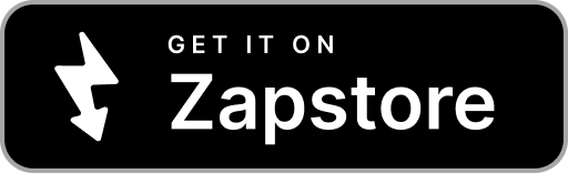 Get it on Zapstore badge